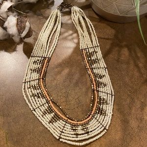 Beautiful bead necklace